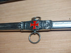 Knights of St John Silver and White Masons Sword - Grade B - 50% off