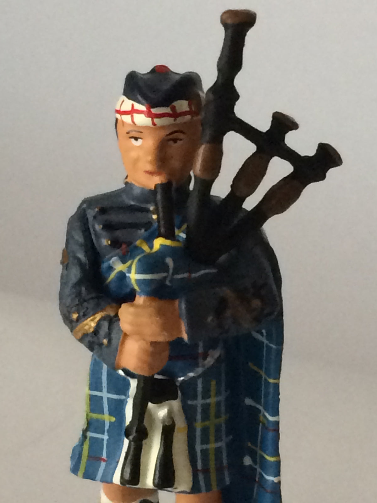 Pewter MacKenzie Seaforth Highlander Piper