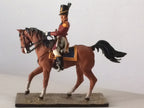 Pewter Gordon Highlander Officer on Horse