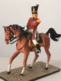 Pewter Gordon Highlander Officer on Horse