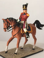 Pewter Gordon Highlander Officer on Horse