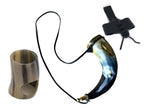 Direwolf Wolf Drinking Horn with All Accessories