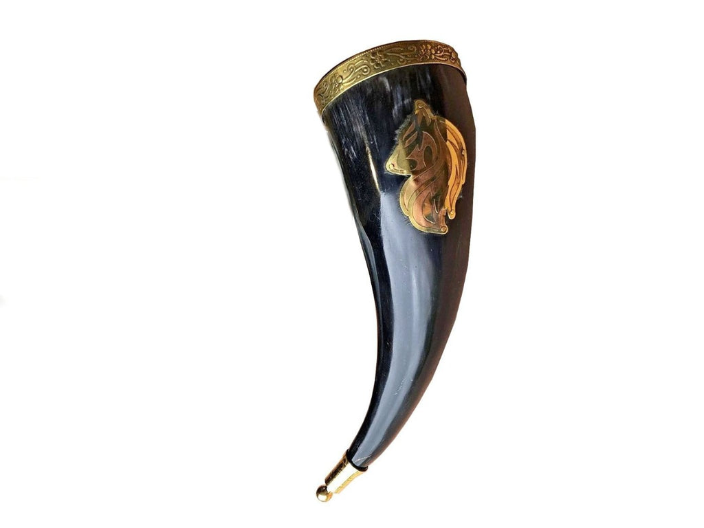 Direwolf Wolf Drinking Horn