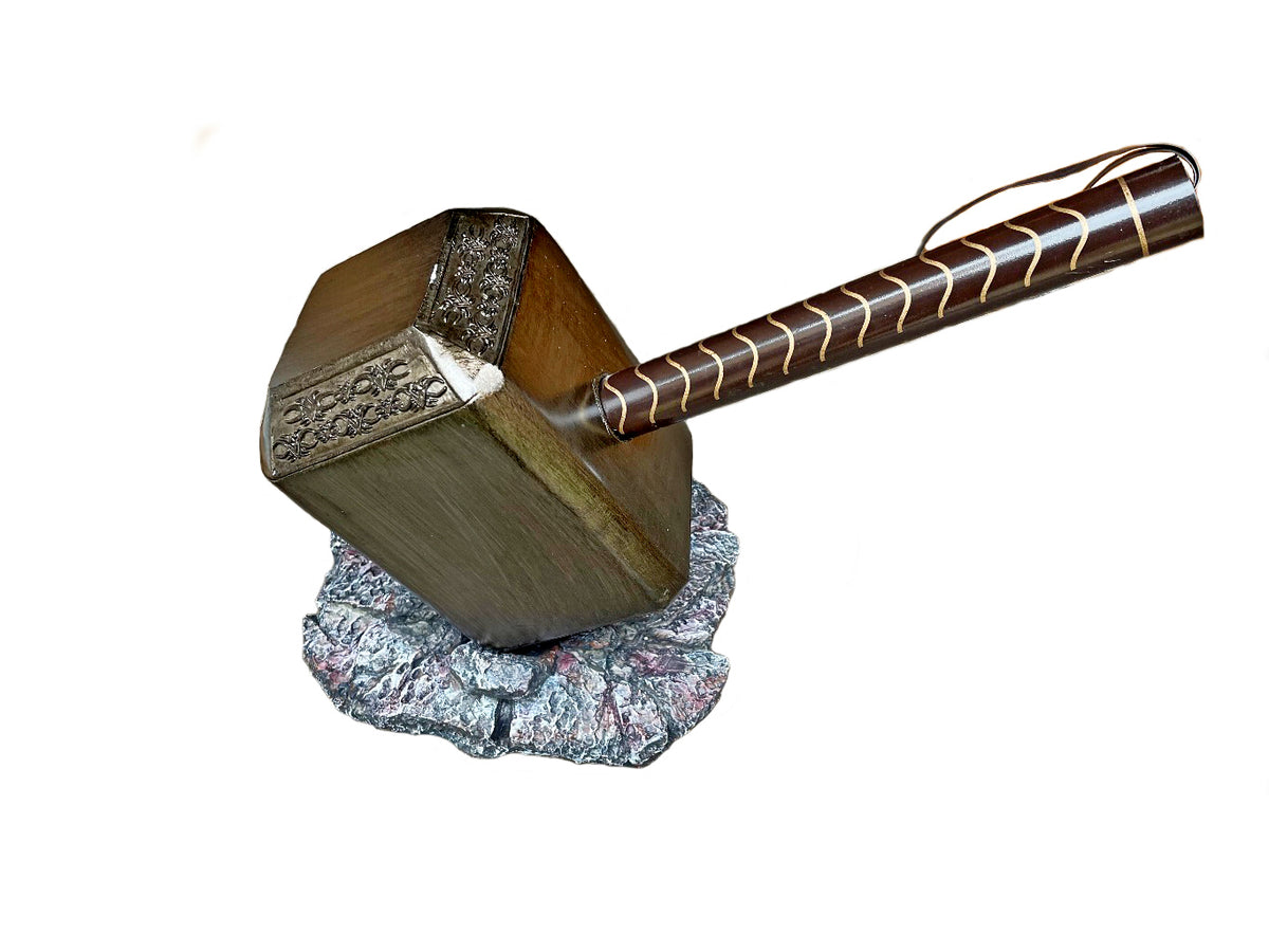 Resin Hammer Mjolnir with Stand
