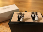 Cufflink Pair in Box Wedding Couple
