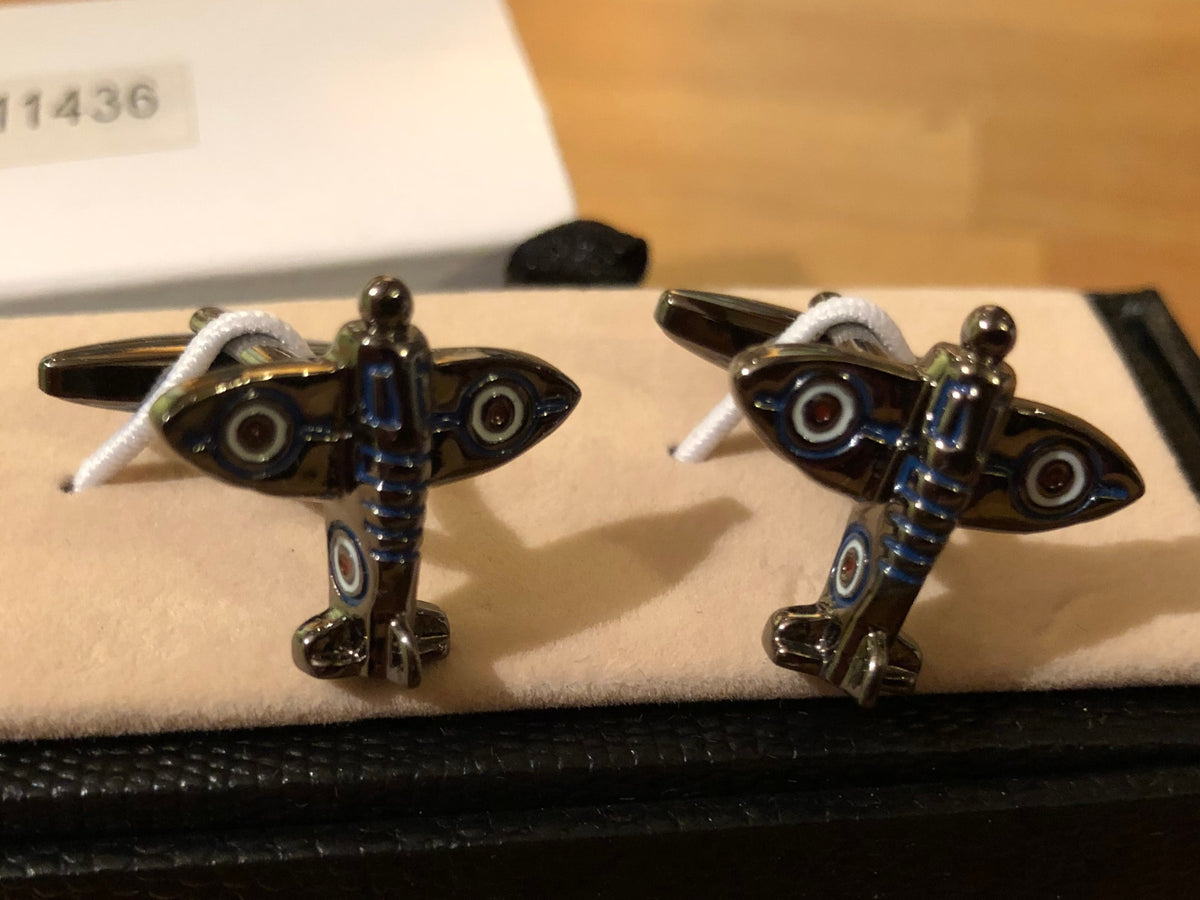Cufflink Pair in Box Planes