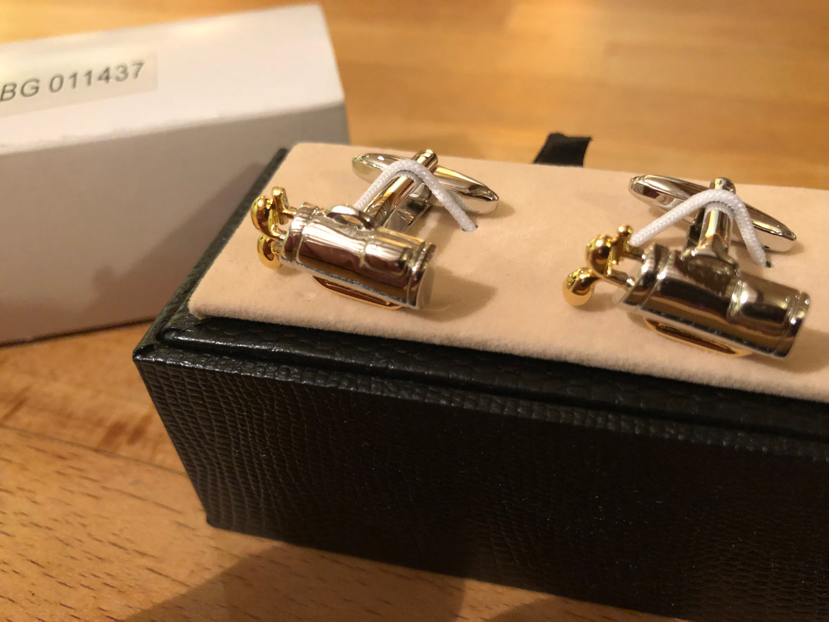Cufflink Pair in Box Golf