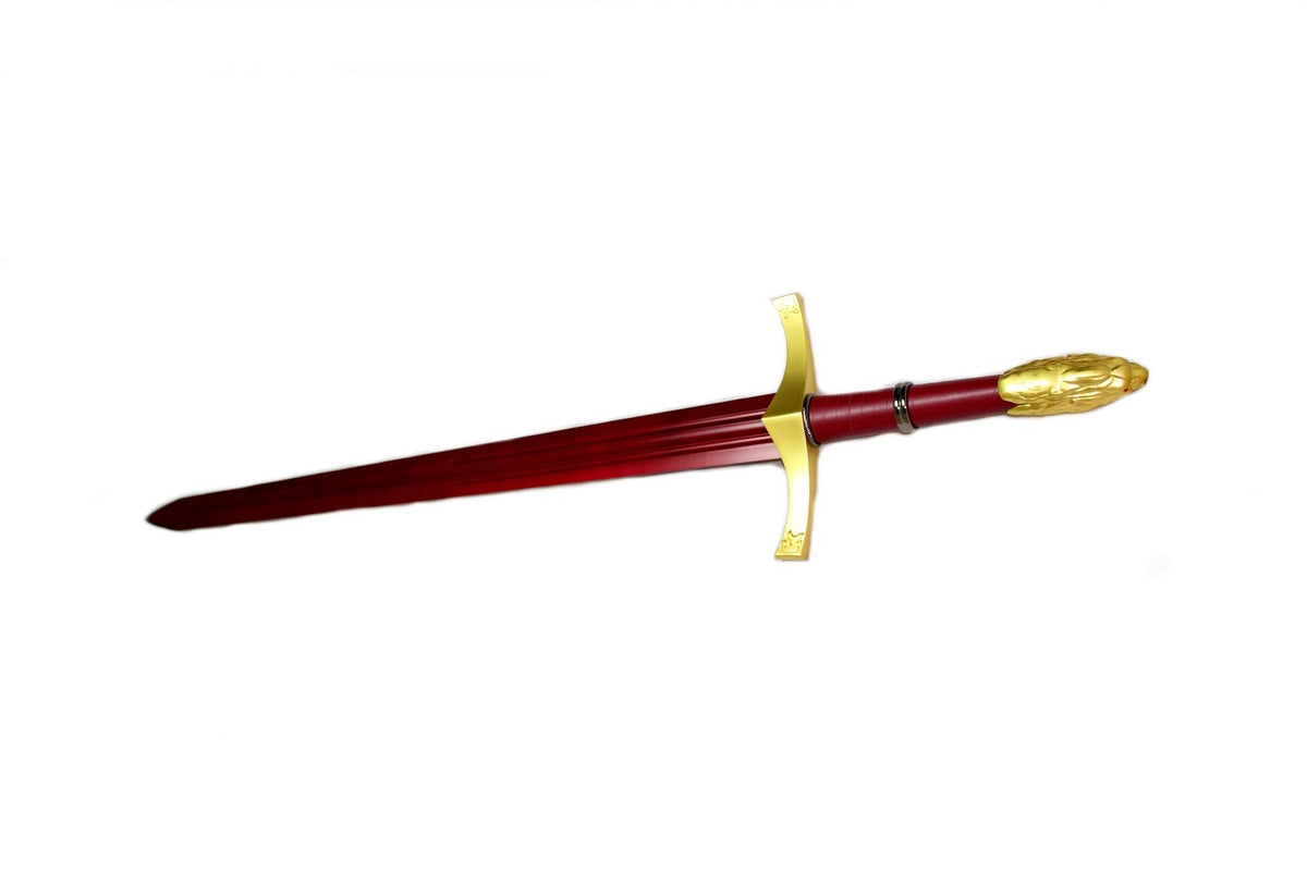 Red Damascus Loyalty Sword
