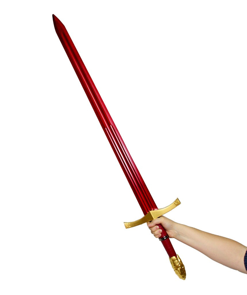 Red Damascus Loyalty Sword