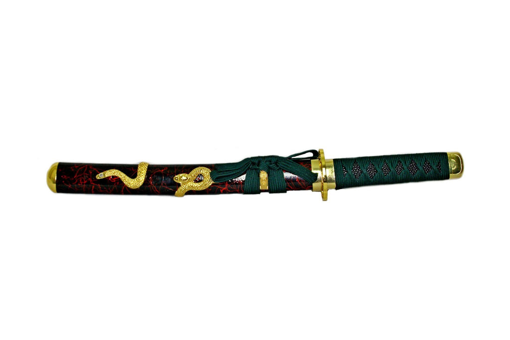Tanto with Coiling Snake