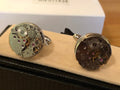 Cufflink Pair in Box Time