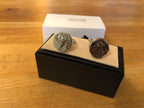 Cufflink Pair in Box Time