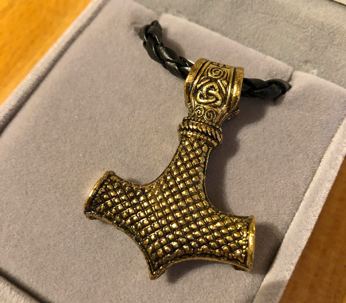 Thor Hammer Pendant In Box