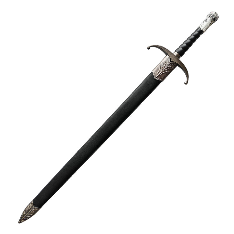 Folded Steel Handmade Direwolf Sword