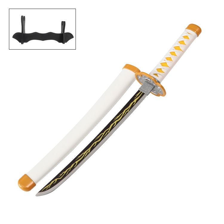 40cm Metal Manga Sword Style 10 on Stand