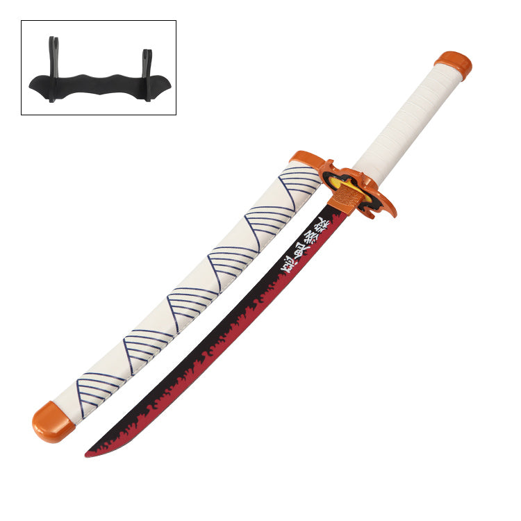 40cm Metal Manga Sword Style 11 on Stand
