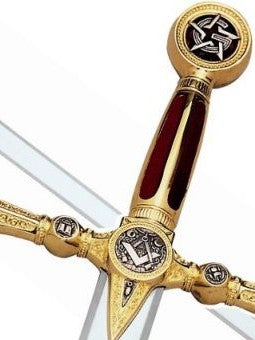 Masonic Sword with Pentagram
