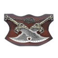 Sword Pair on Plaque (Latest Version)
