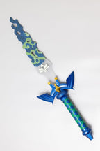 Broken Blue Sword with Light and Voice (Metal handle with Acrylic blade)