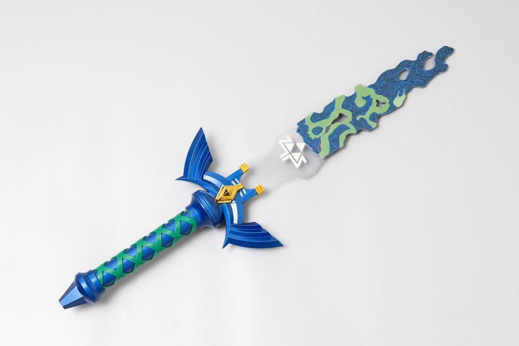 Broken Blue Sword with Light and Voice (Metal handle with Acrylic blade)
