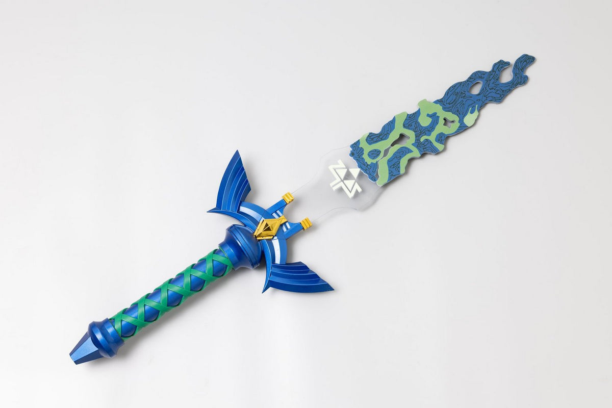 Broken Blue Sword with Light and Voice (Metal handle with Acrylic blade)