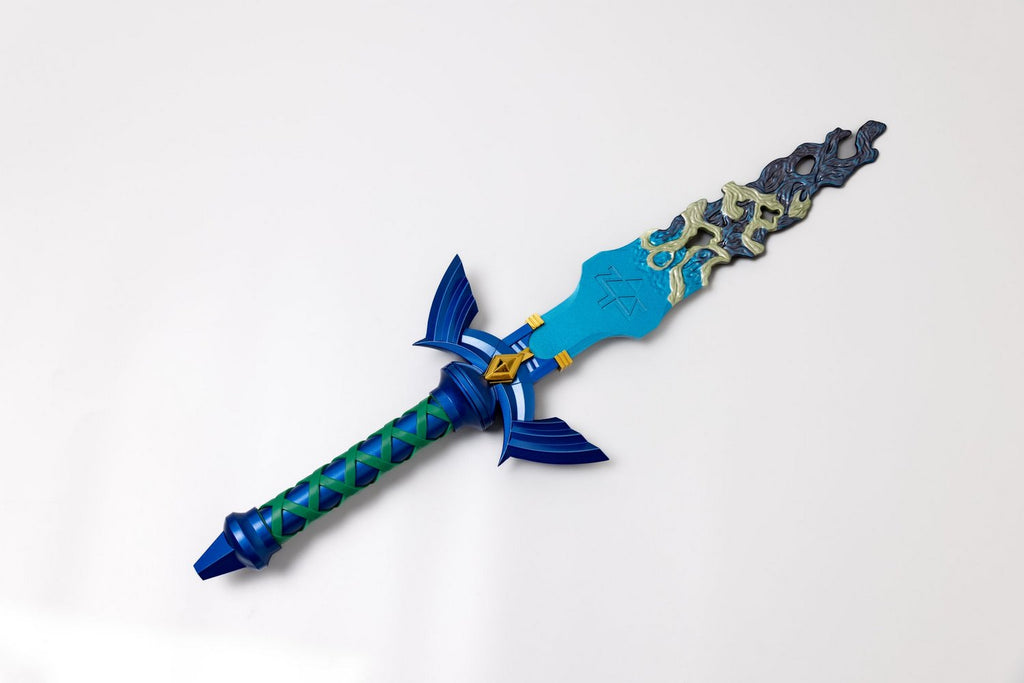 Broken Blue Sword with Light and Voice (Metal version)