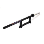 Black Katana with Blue Dragon