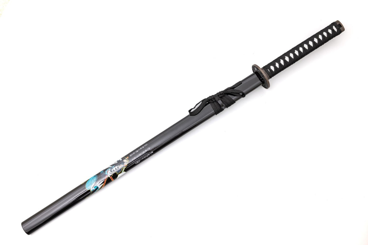 Black Katana with Samurai Warrior