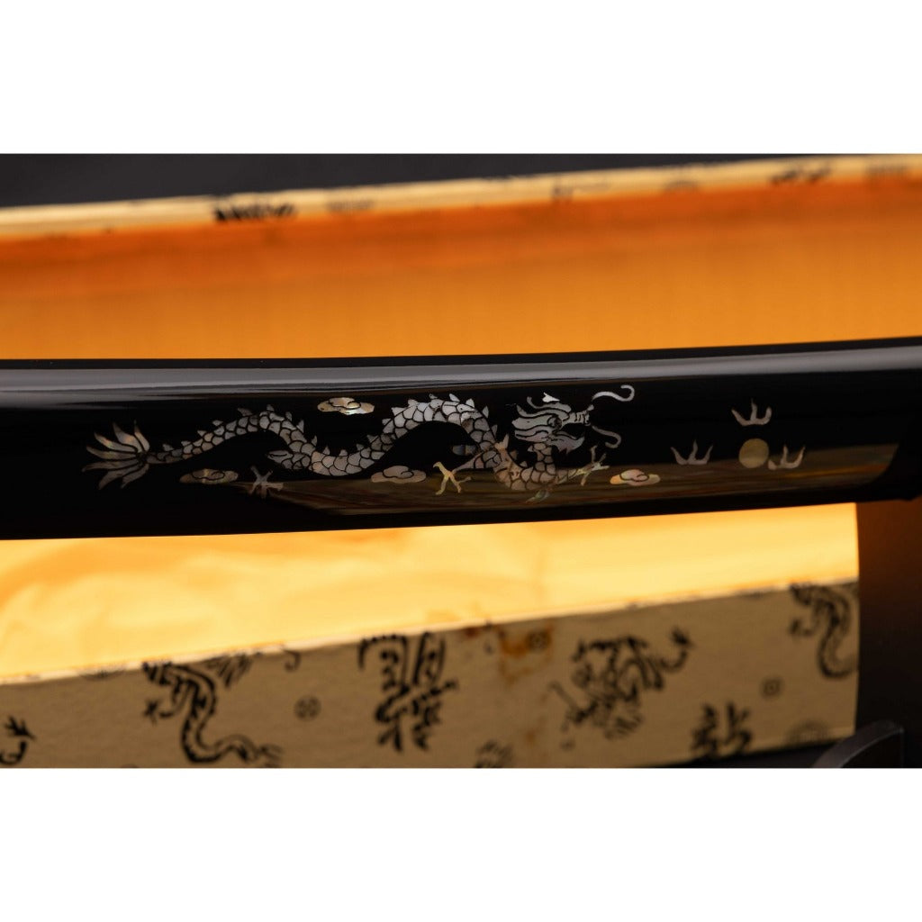 ‘Embracing Dragons’ Hand Forged Katana