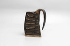 Natural Horn Tankard with Natural Horn Texture