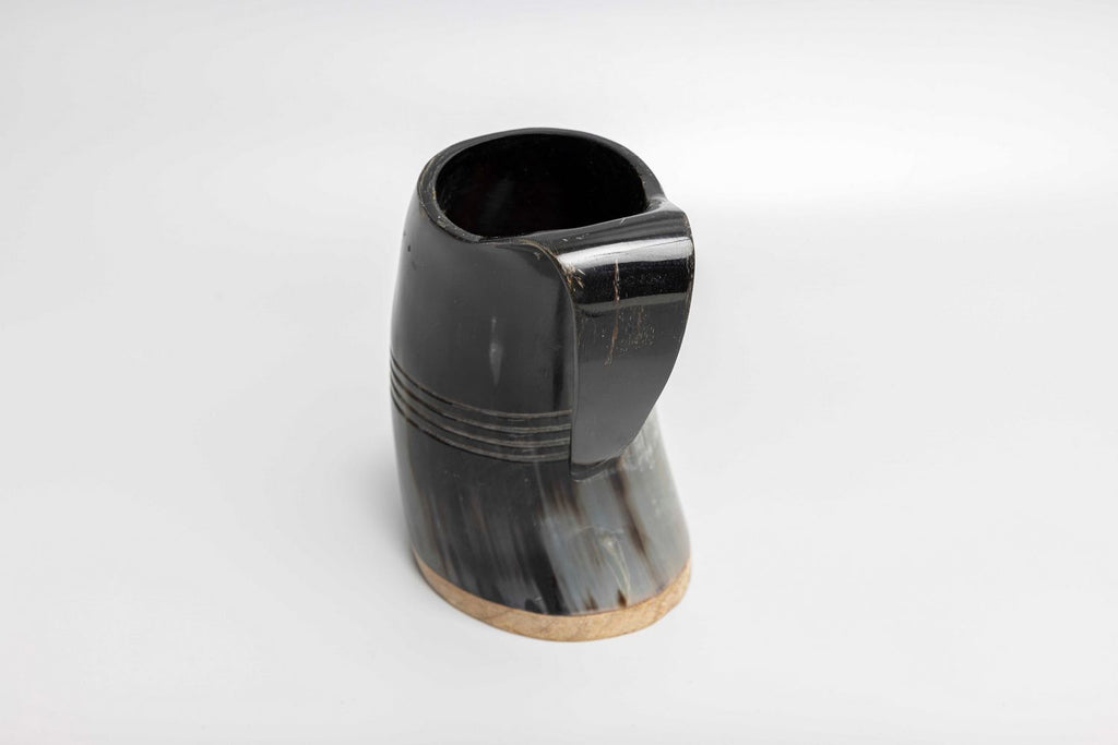 Natural Horn Tankard - Simple Design