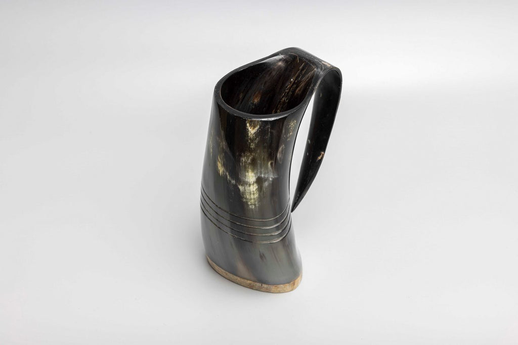Natural Horn Tankard - Simple Design