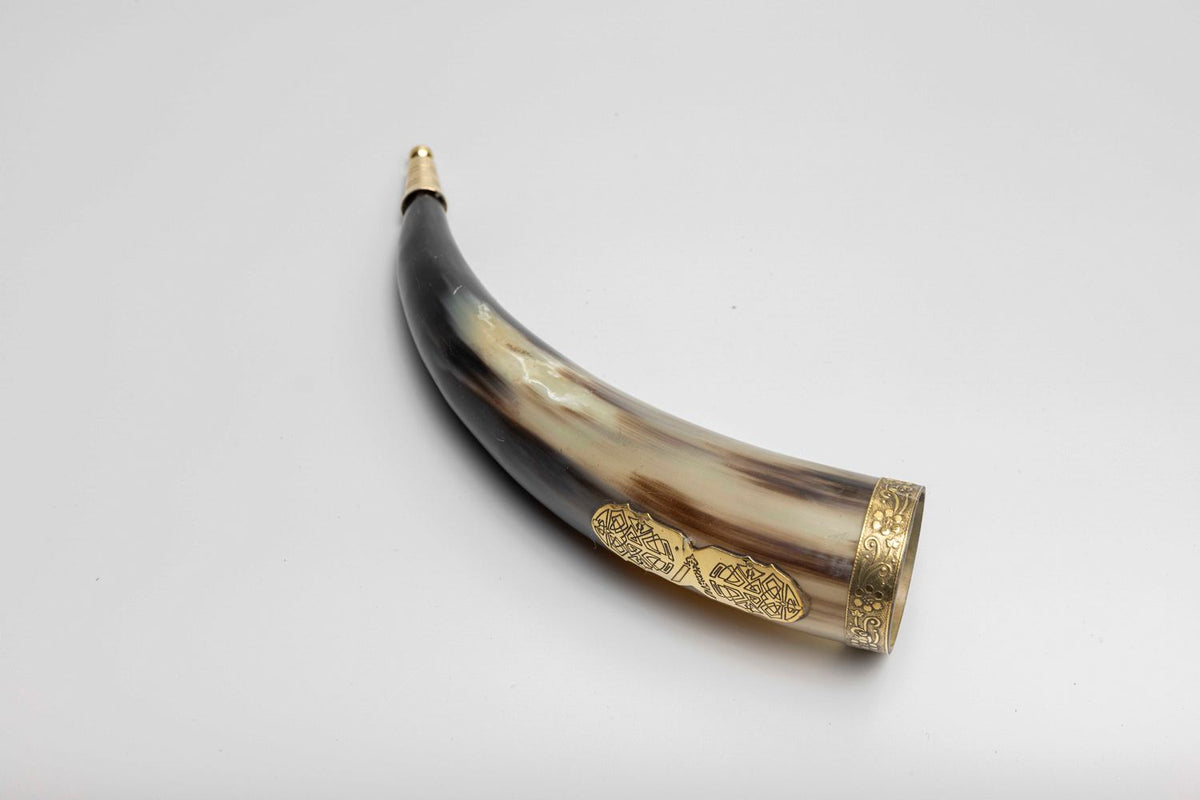 Viking Style Drinking Horn