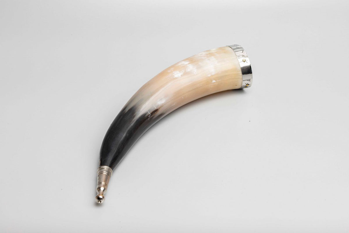 Natural Horn Viking Runes Horn
