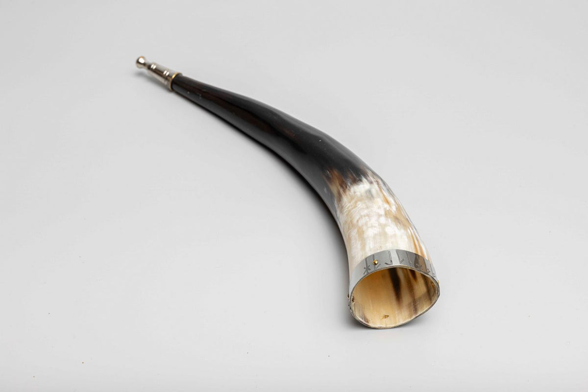 Natural Horn Viking Runes Horn