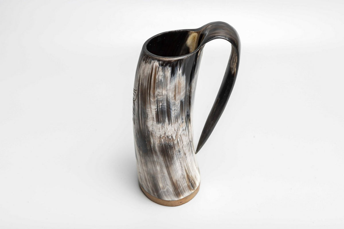 Direwolf Natural Horn Tankard