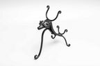 Wolf Head Cast Iron Horn Stand