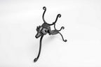 Wolf Head Cast Iron Horn Stand
