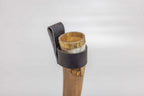 Thor Horn with Leather Belt Frog