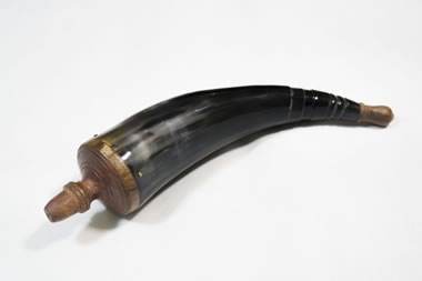 Natural Horn Powder Gunpowder Horn Flask