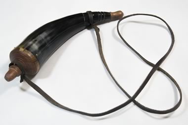 Powder Horn with All Accessories