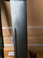 Antiqued Damascus Officers Tanto