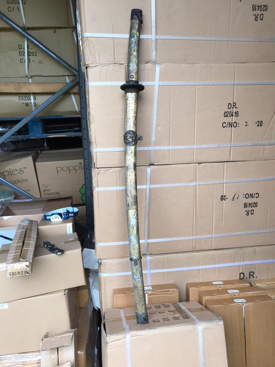 Damascus Katana