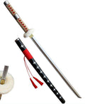 Black with White Crosses (Beige Handle) Foam Sword