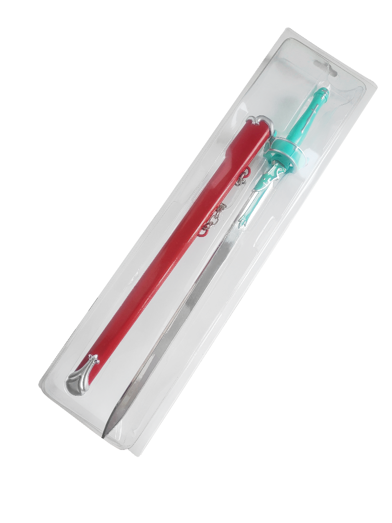 Turquoise Sword Version 2 Cake Knife