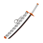 22cm Manga Sword Keyring 3 on Stand