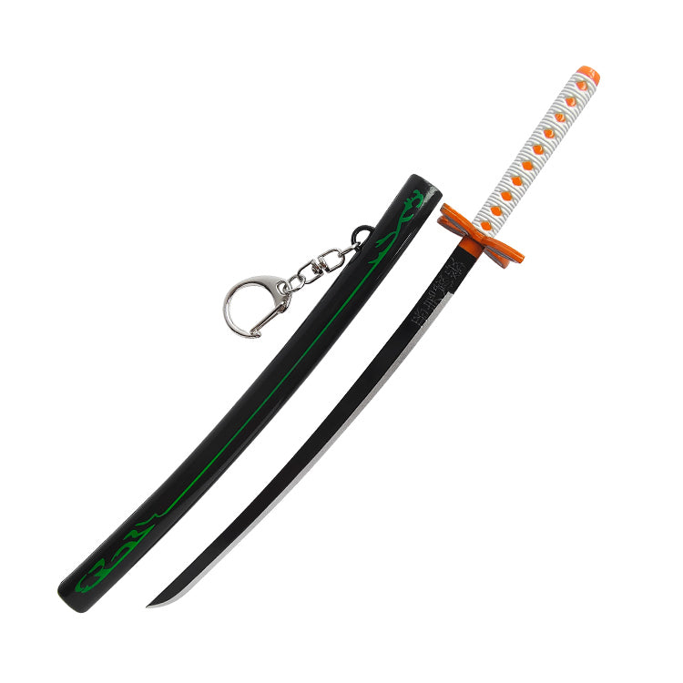 22cm Manga Sword Keyring 6 on Stand