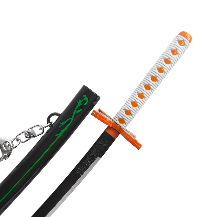 22cm Manga Sword Keyring 6 on Stand