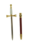 Masonic Poniard in Red