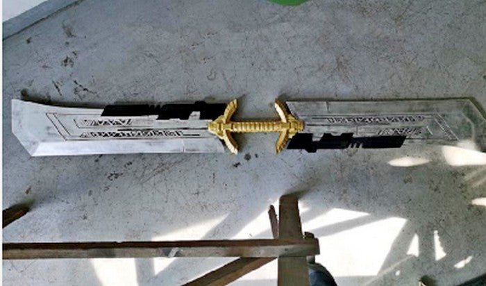 Resin Double Sword